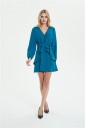 Dames mini-jurk met diepe halslijn A2794 13