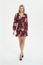 Dames mini-jurk met diepe halslijn A2794 18