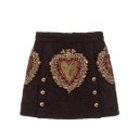 Dames minirok met borduurwerk A1937 1