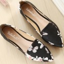 Dames mocassins met vlinderprint 3