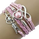 Dames multilayer armband H404 3