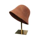 Dames net geweven ademend hoed 56–58 cm Polyester Lichte zomerhoed tegen de zon Elegante luchtige accessoire 7