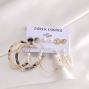 Dames oorbellen 6 paar G1085 15