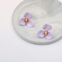 Dames oorbellen bloemen J189 15