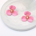 Dames oorbellen bloemen J189 16