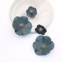 Dames oorbellen bloemen J189 3