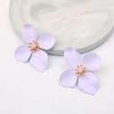 Dames oorbellen bloemen J189 9