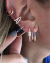 Dames oorbellen G1274 6