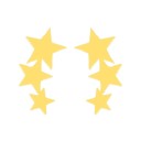 Dames oorbellen G335 7
