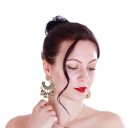 Dames oorbellen G446 4