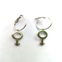 Dames oorbellen G644 8