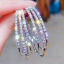 Dames oorbellen halve cirkels R81 5