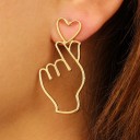 Dames oorbellen handen A3162 1
