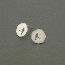 Dames oorbellen J205 zilver