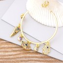 Dames oorbellen met hangers G1065 3