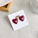 Dames oorbellen met hartjes 7