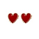 Dames oorbellen met hartjes 9