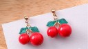 Dames oorbellen met kersen 10