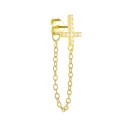 Dames oorbellen met ketting 13