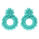 Dames oorbellen met kralen A3155 6