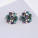 Dames oorbellen met kristallen G1070 3