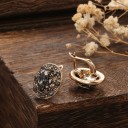 Dames oorbellen met kristallen G1404 4