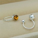 Dames oorbellen met kristallen G804 6