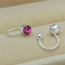 Dames oorbellen met kristallen G804 7