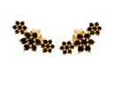 Dames oorbellen met kristallen G935 7
