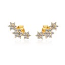 Dames oorbellen met kristallen G935 8