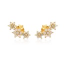 Dames oorbellen met kristallen G935 9
