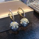 Dames oorbellen met parel j153 5