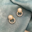 Dames oorbellen met parels 3