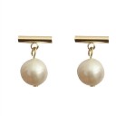 Dames oorbellen met parels G1089 12