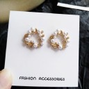 Dames oorbellen met parels G662 9
