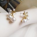 Dames oorbellen met parels G662 10