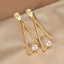 Dames oorbellen met parels G857 14