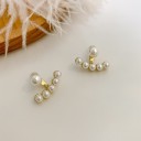 Dames oorbellen met parels H770 3