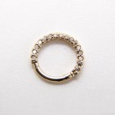 Dames oorbellen met stenen H850 2