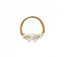 Dames oorbellen met stenen H850 6