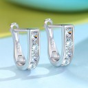 Dames oorbellen met stenen R103 5