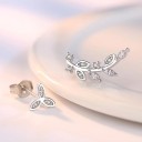 Dames oorbellen met stenen R116 5