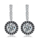 Dames oorbellen met stenen R54 1