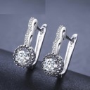 Dames oorbellen met stenen R54 5