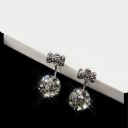 Dames oorbellen met zirkonen G214 9