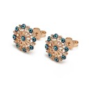 Dames oorbellen met zirkonen G575 15