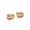 Dames oorbellen met zirkonen G575 17