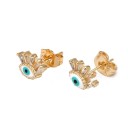 Dames oorbellen met zirkonen G575 6
