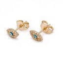 Dames oorbellen met zirkonen G575 12