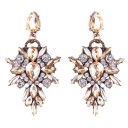 Dames oorbellen met zirkonen G639 32